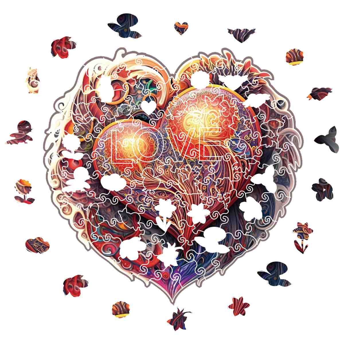 Blossom Heart - Jigsaw Puzzle