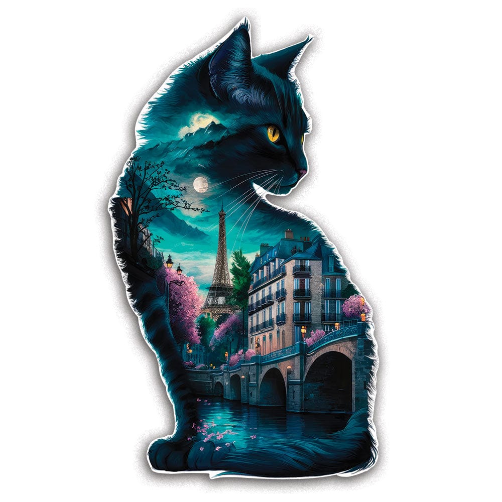 Parisian Cat - Jigsaw Puzzle
