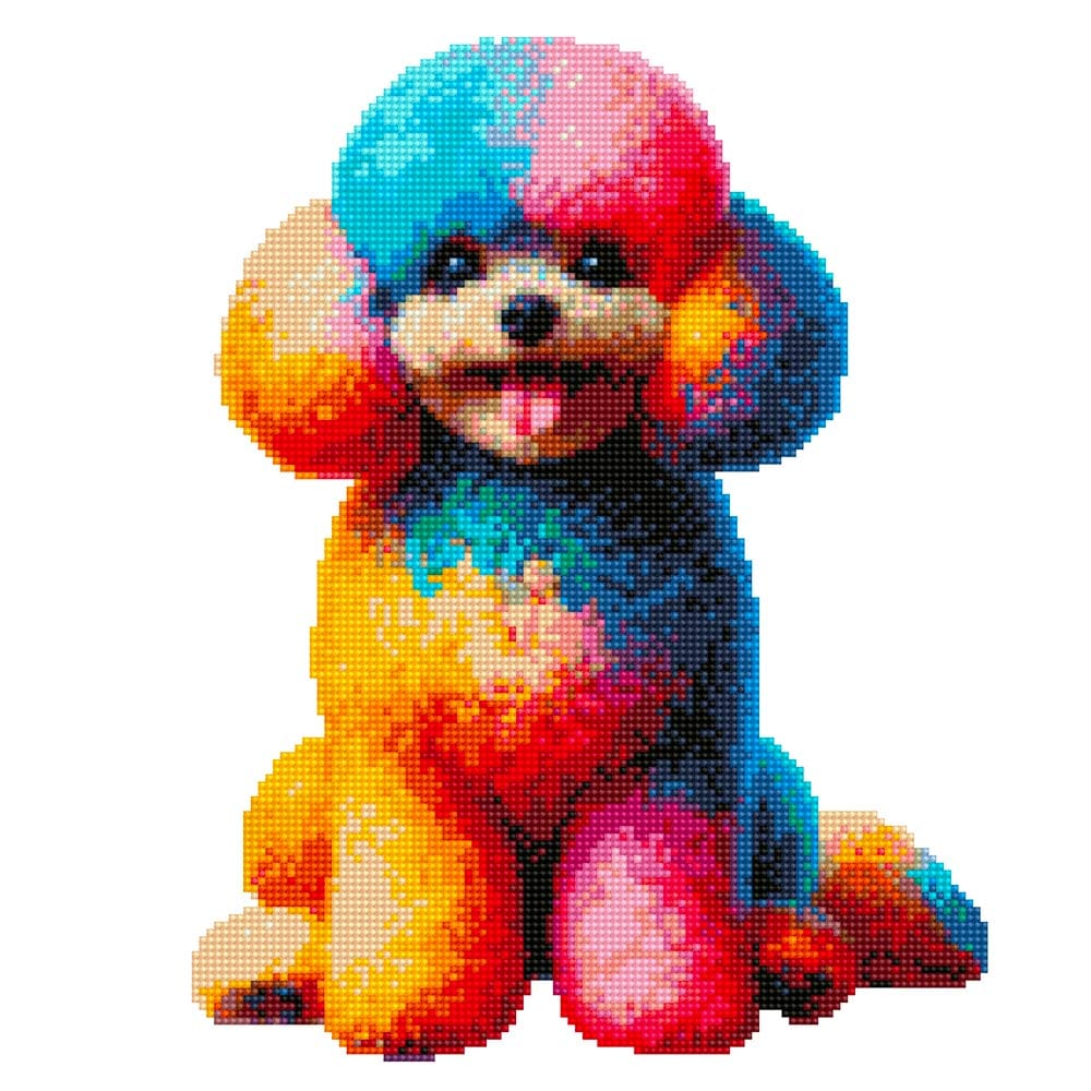 Toy Poodle Dog - Diamond Painting Kit