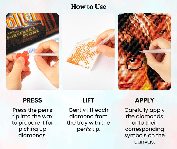 Harry Potter and the Sorcerer's Stone - Diamond Painting Kit