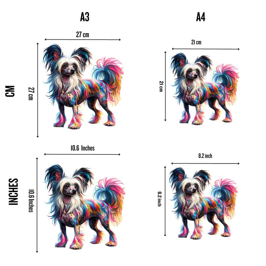 Chinese Crested Dog - Jigsaw Puzzle