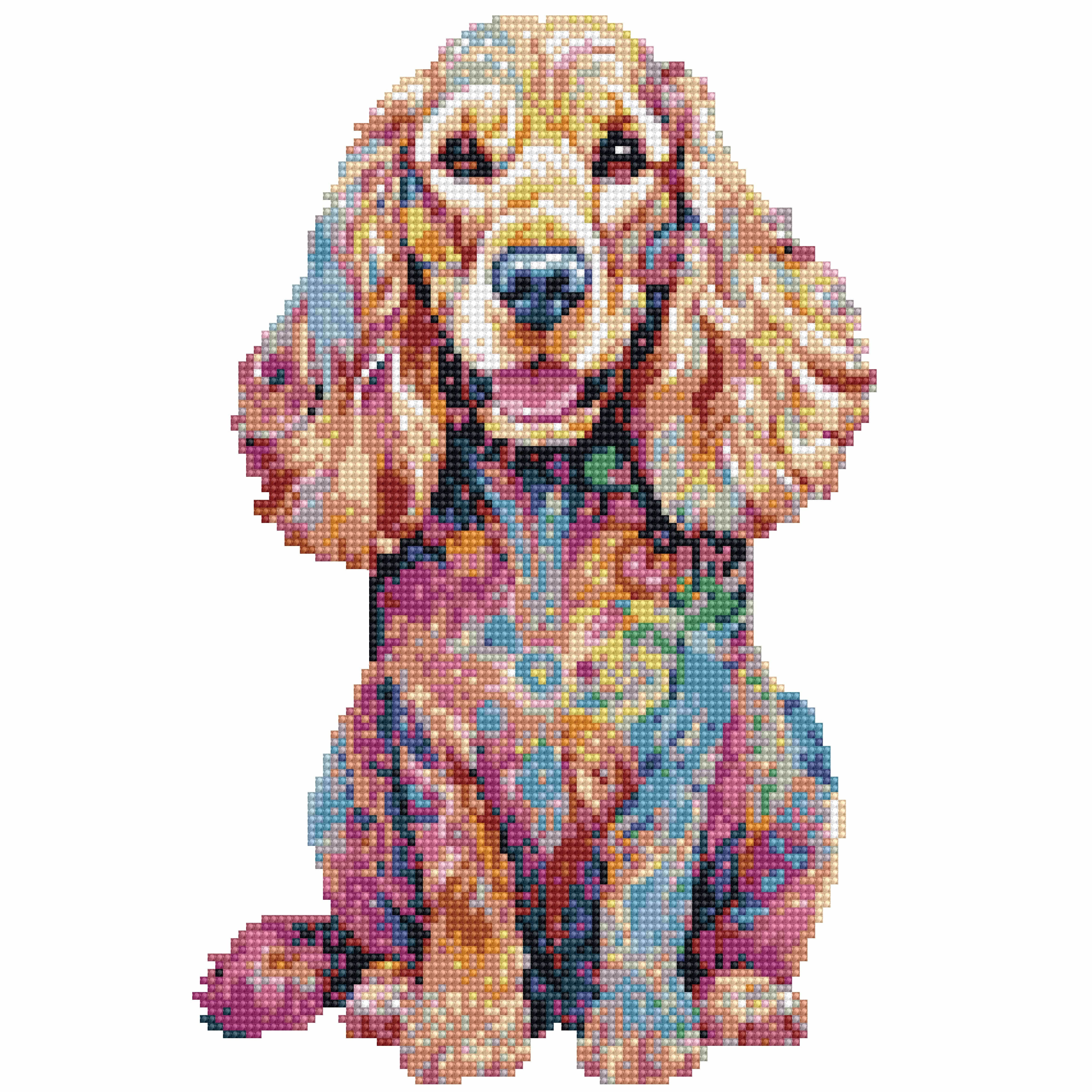 Cocker Spaniel Dog - Diamond Painting Kit