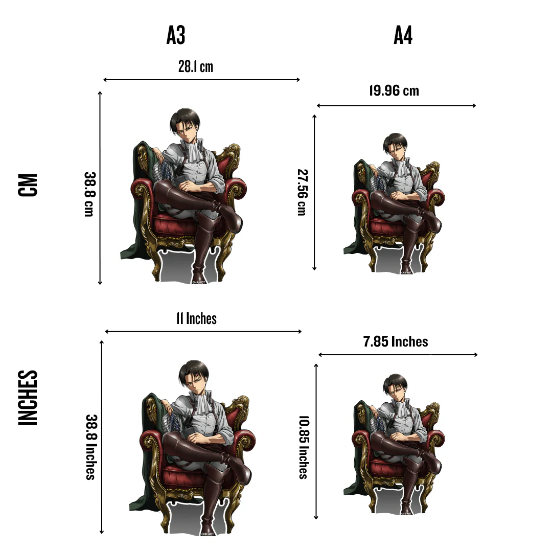 Levi Ackerman - Wooden Jigsaw Puzzle