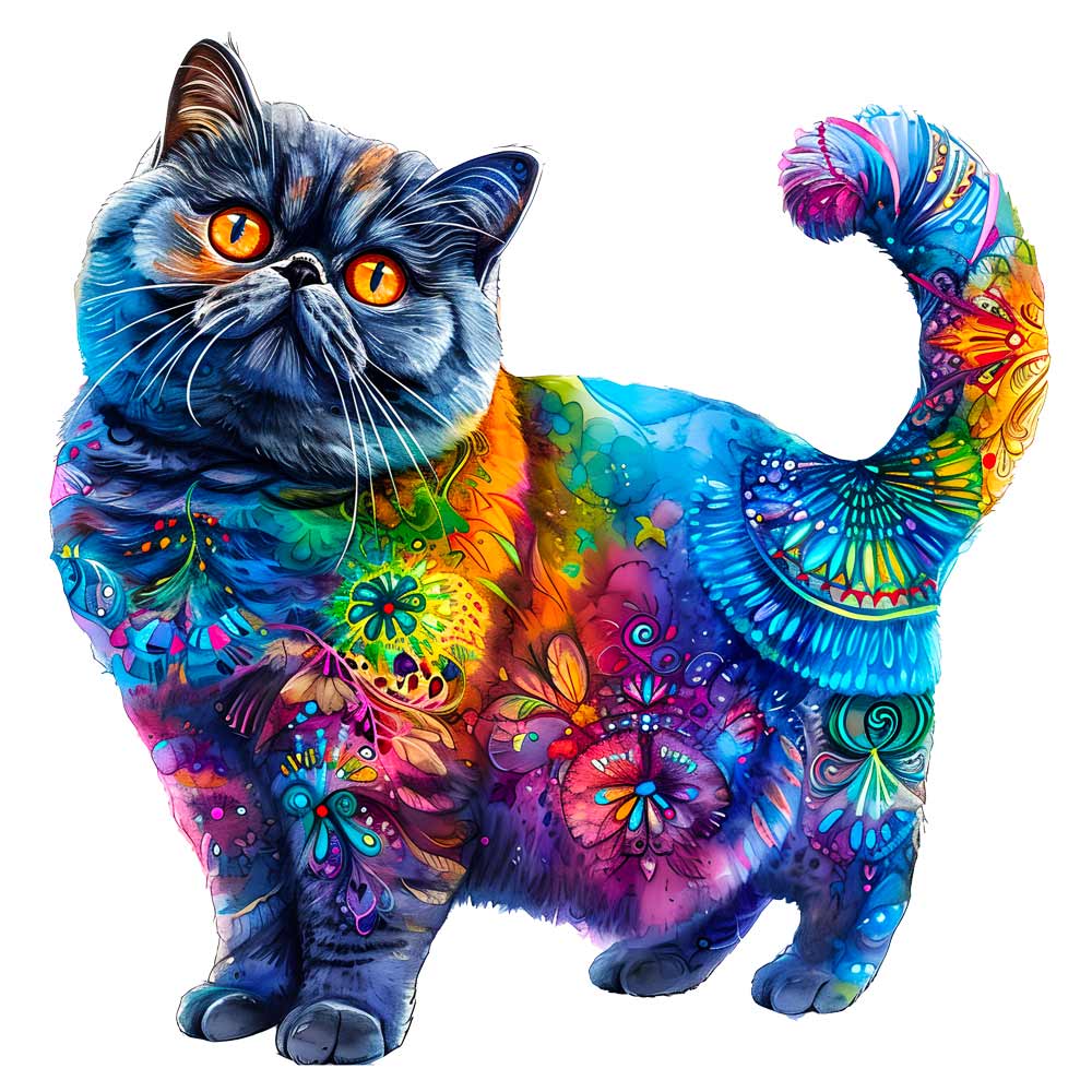 Exotic Shorthair Cat - Jigsaw Puzzle