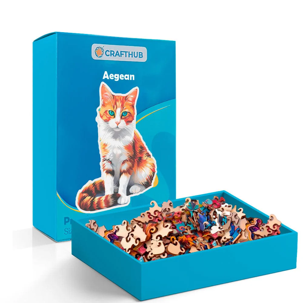 Aegean Cat - Jigsaw Puzzle
