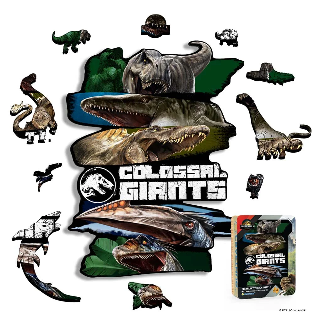 Jurassic Beasts - Wooden Jigsaw Puzzle