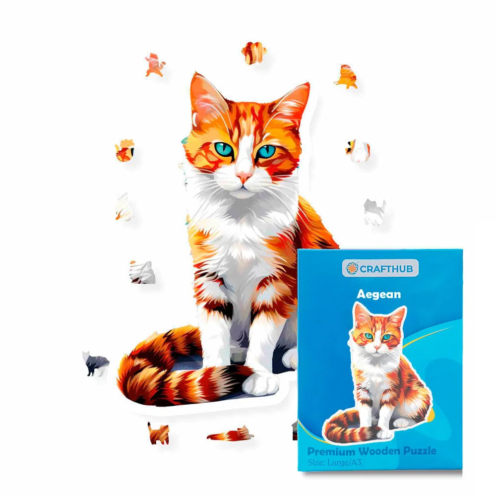 Aegean Cat - Jigsaw Puzzle