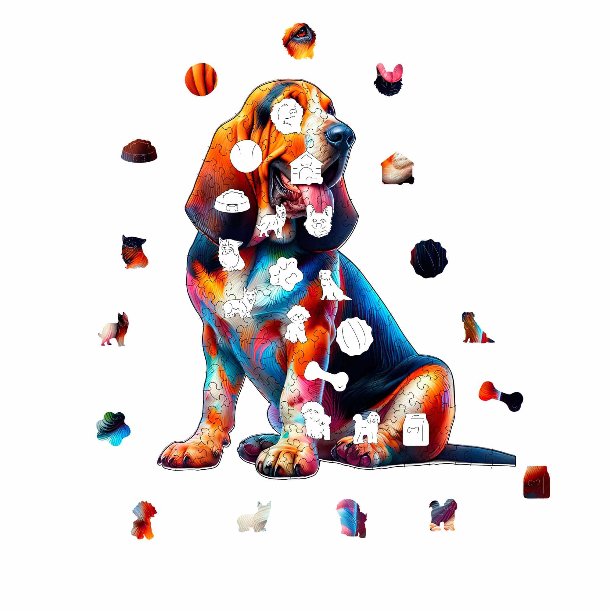 Bloodhound Dog - Jigsaw Puzzle