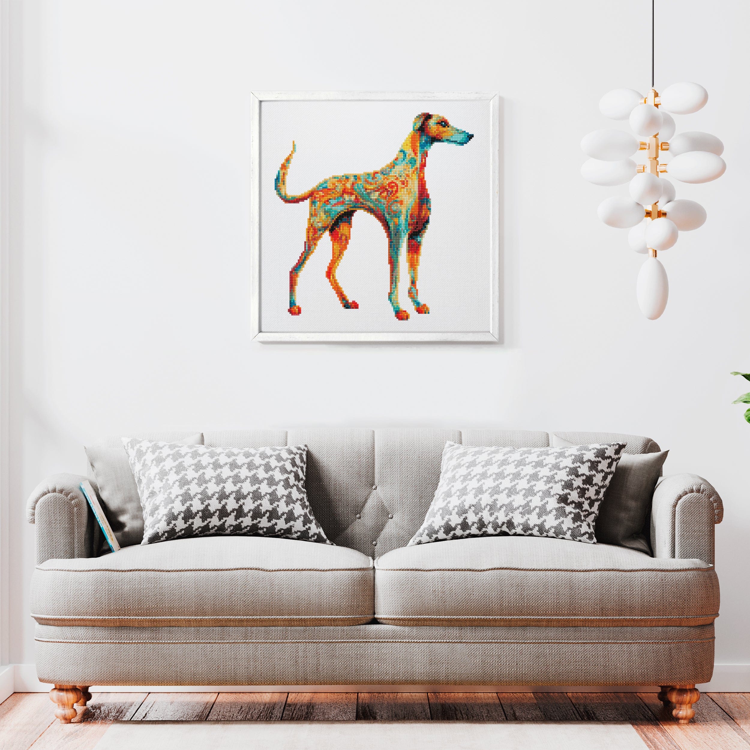 Greyhound Dog - Diamond Painting Kit