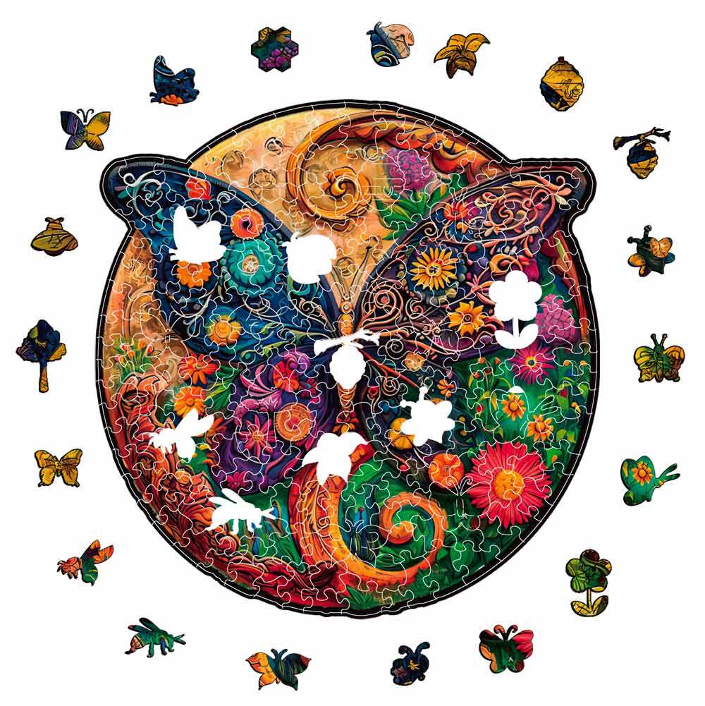 Autumn Butterfly - Jigsaw Puzzle