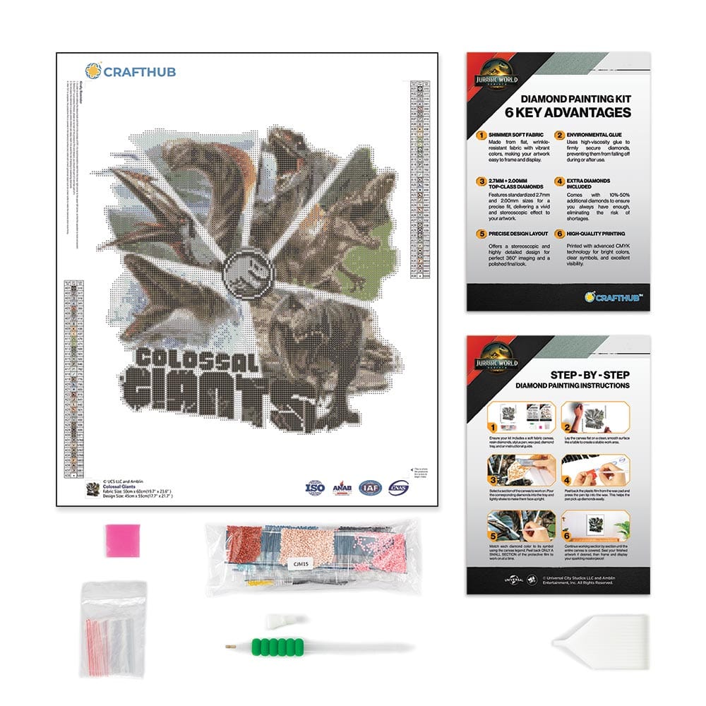 Colossal Giants - Diamond Painting Kit