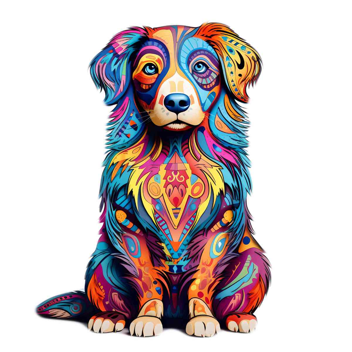 Australian Shepherd Dog - Jigsaw Puzzle