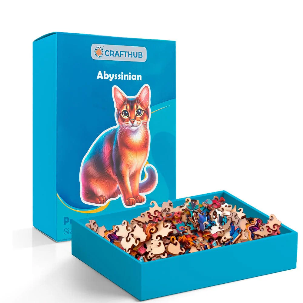 Abyssinian Cat - Jigsaw Puzzle