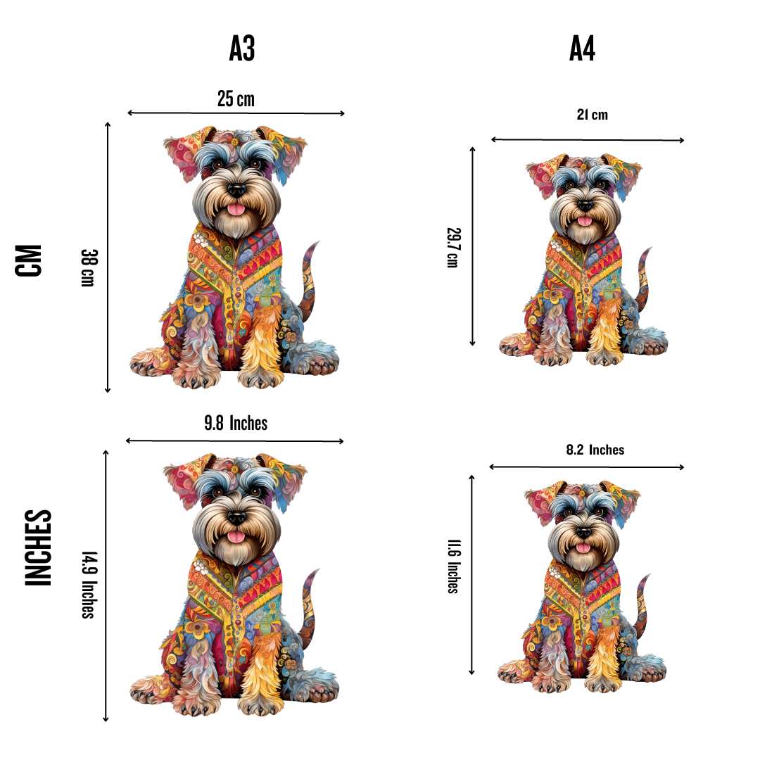 Schnauzer Dog - Jigsaw Puzzle