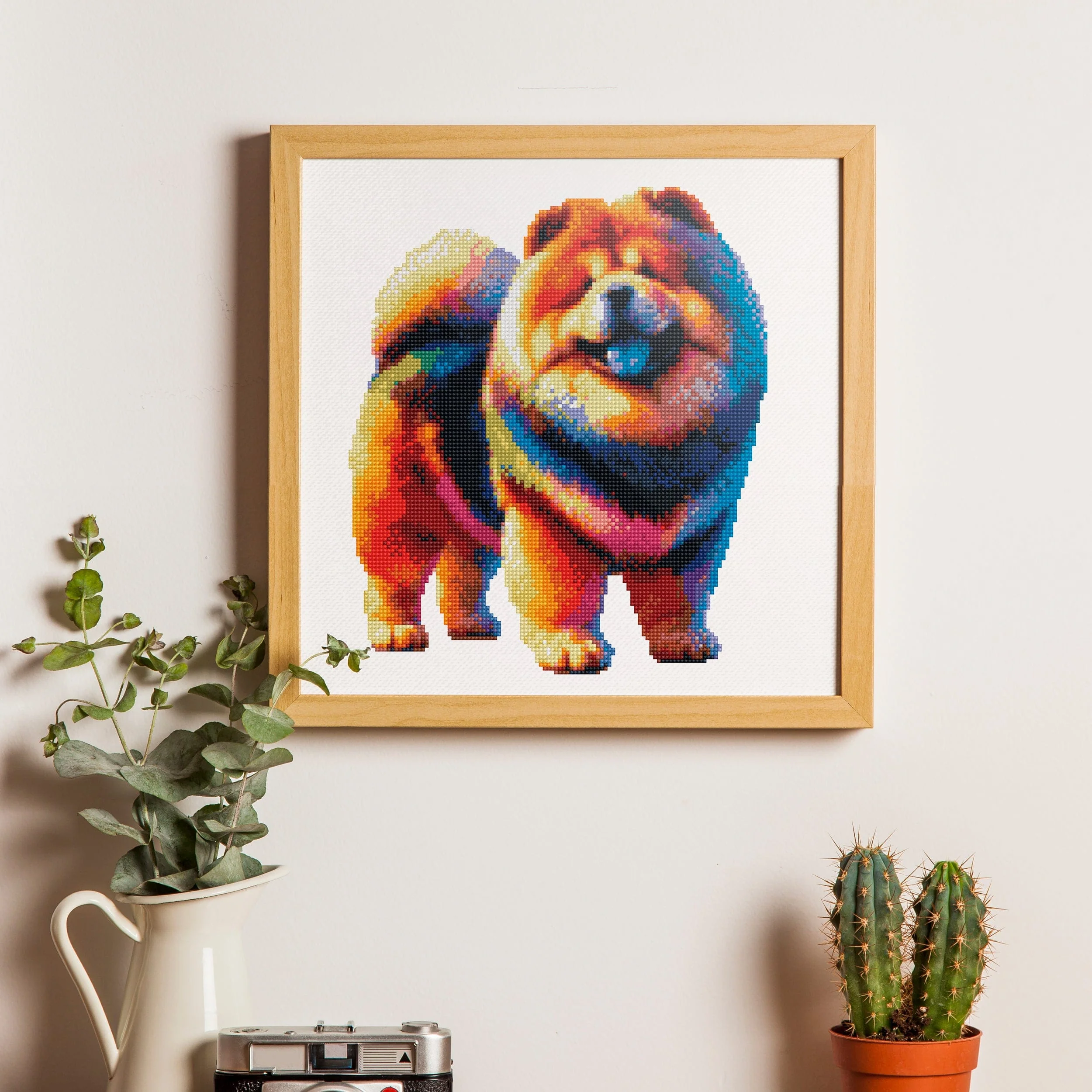 Chow Chow Dog - Diamond Painting Kit