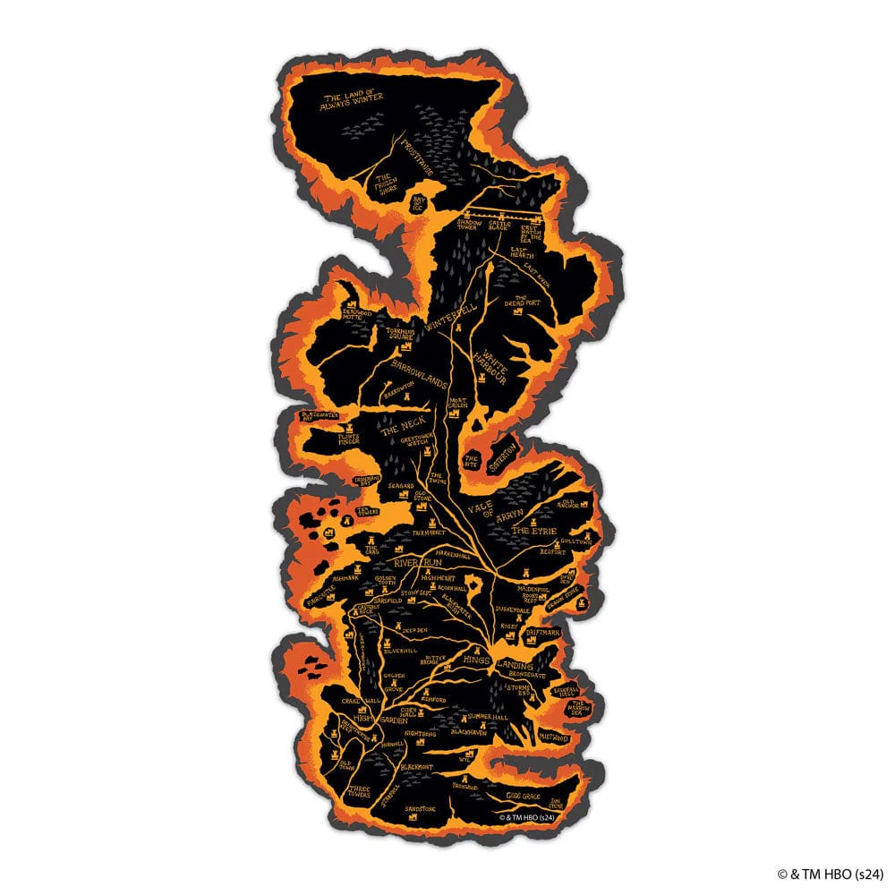 Map of Westeros - Jigsaw Puzzle