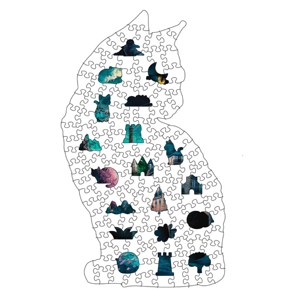 Parisian Cat - Jigsaw Puzzle