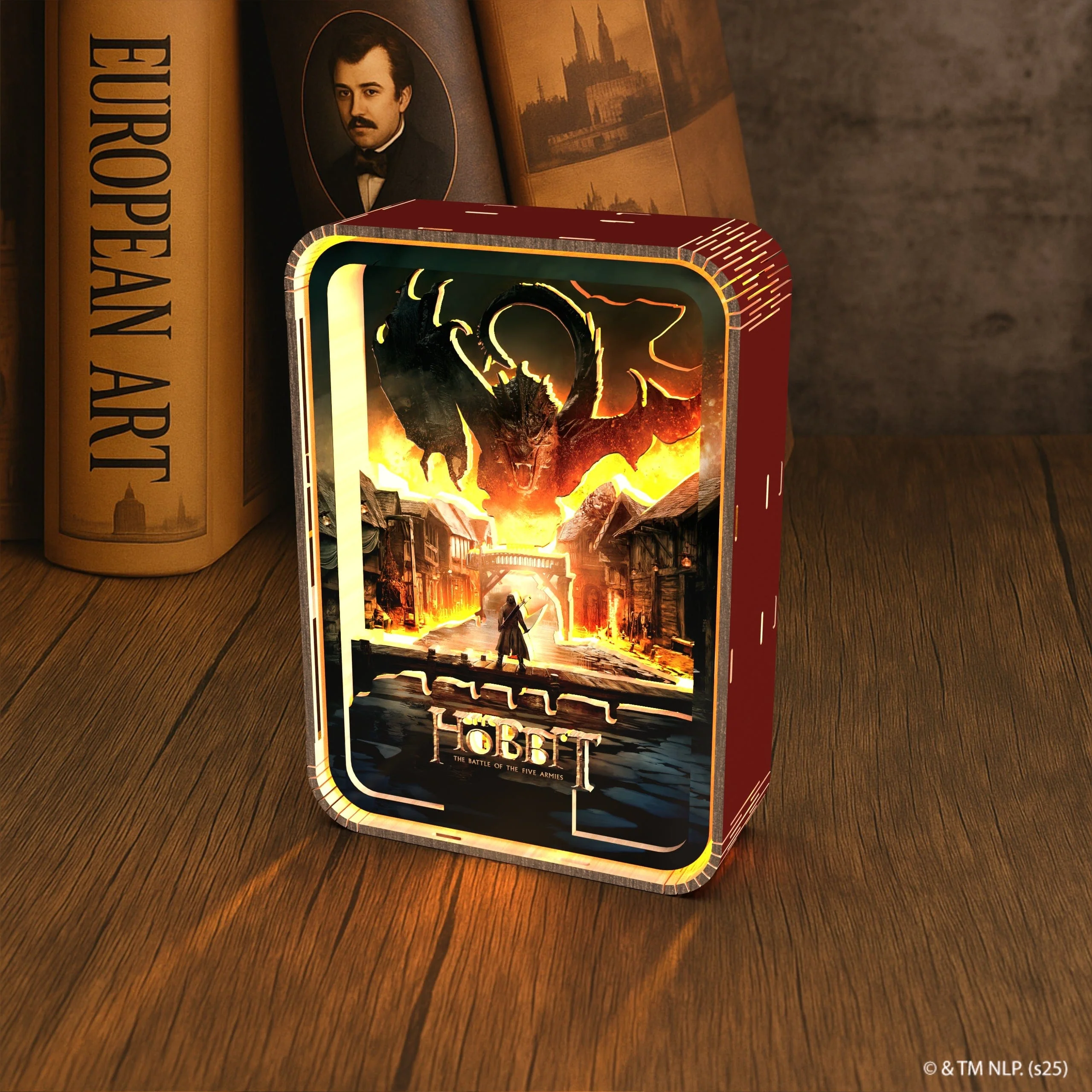 The Hobbit - 3D DIY Wooden Puzzle Night Lamp