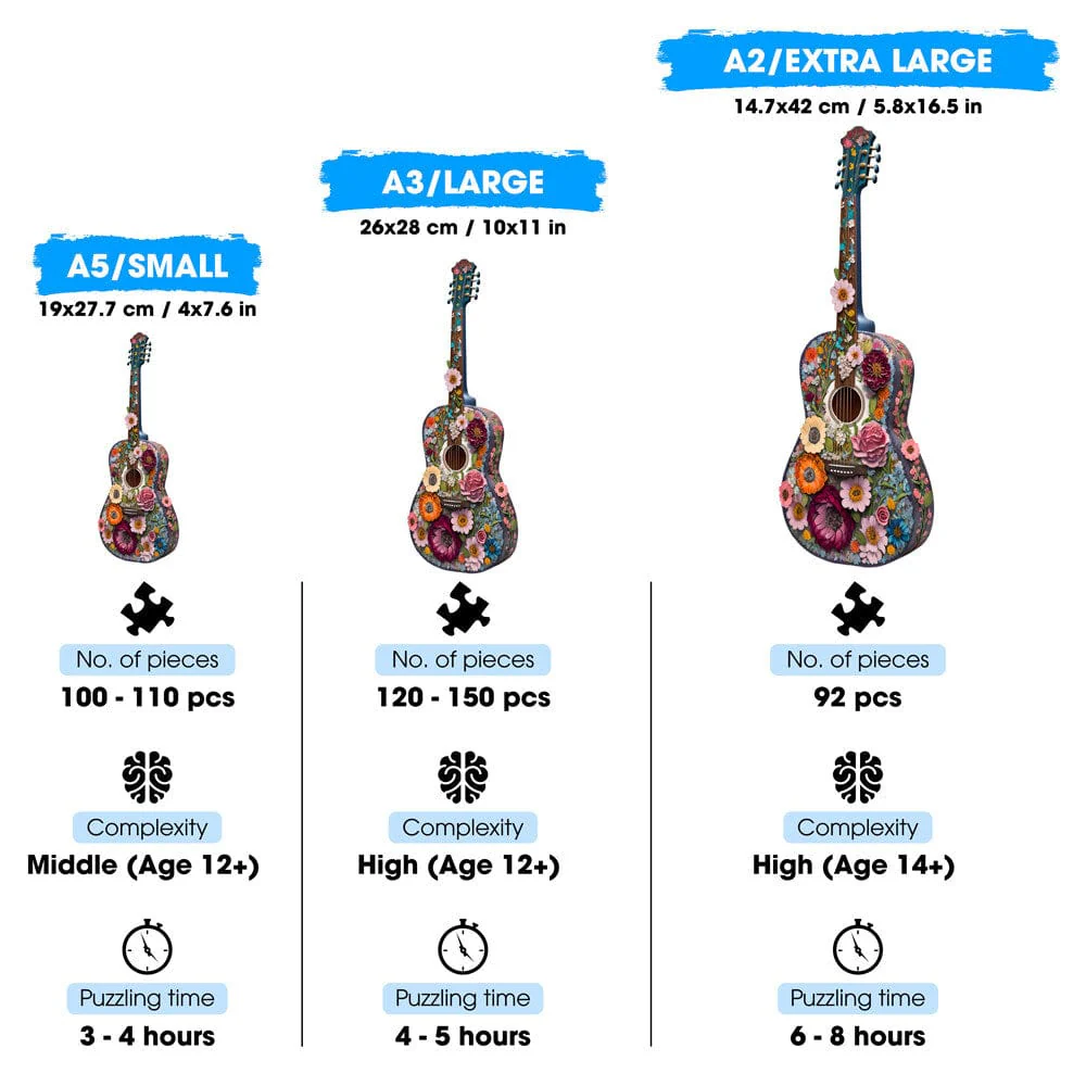 Guitar - Jigsaw Puzzle