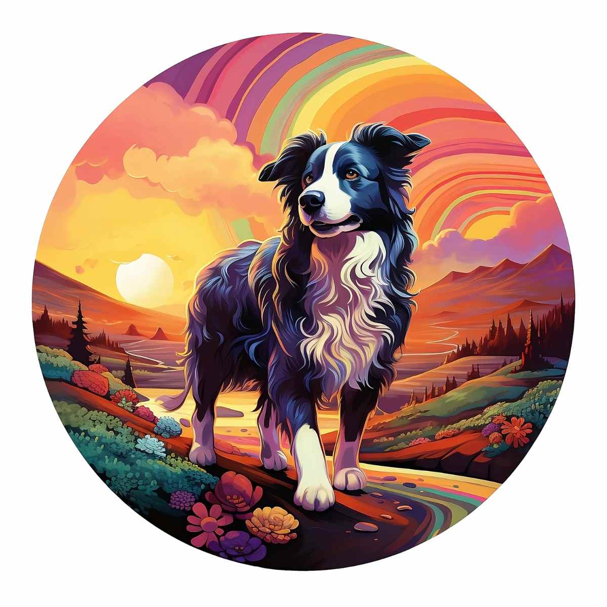Border Collie Dog - Jigsaw Puzzle