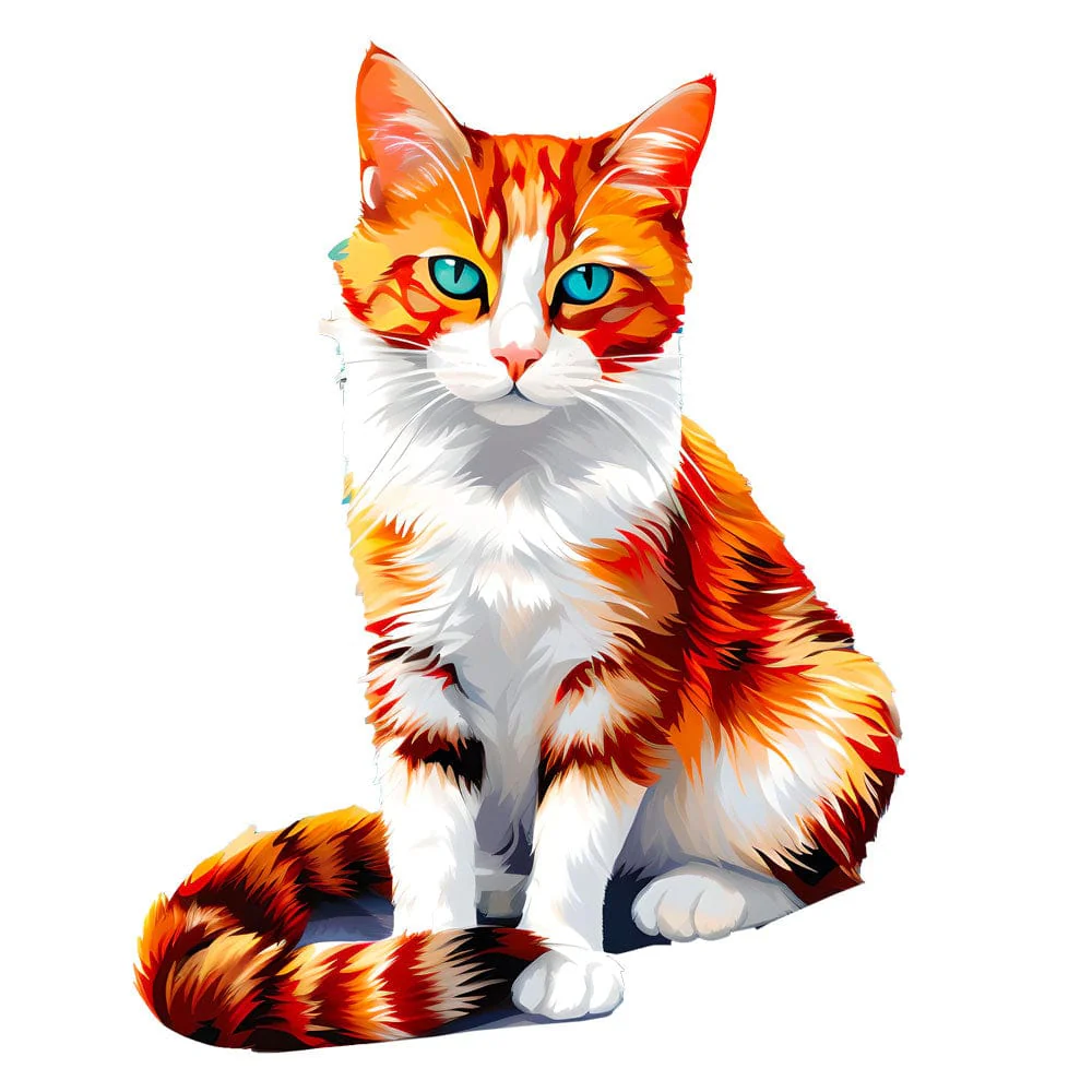 Aegean Cat - Jigsaw Puzzle
