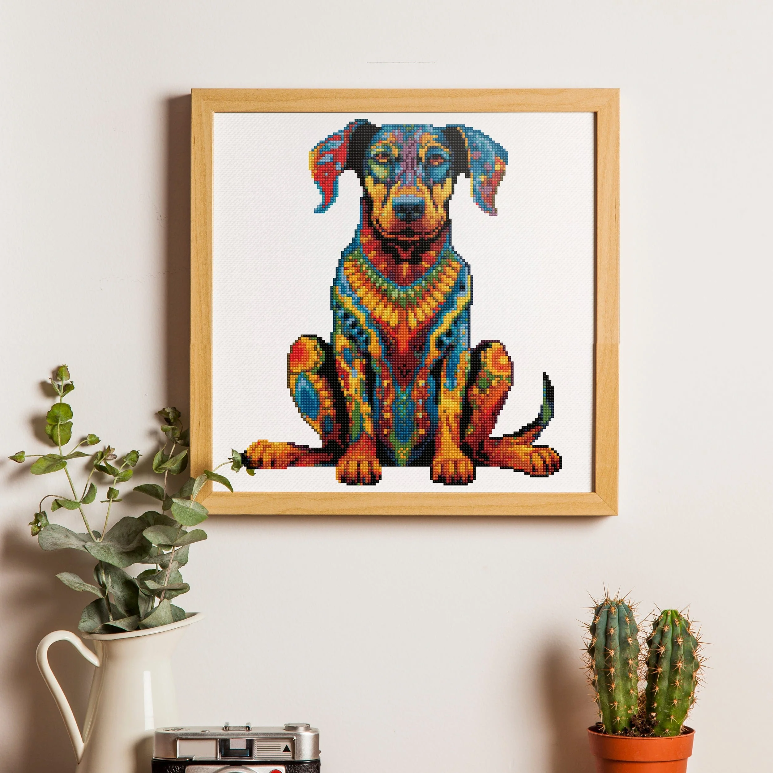 Doberman Pinscher Dog - Diamond Painting Kit