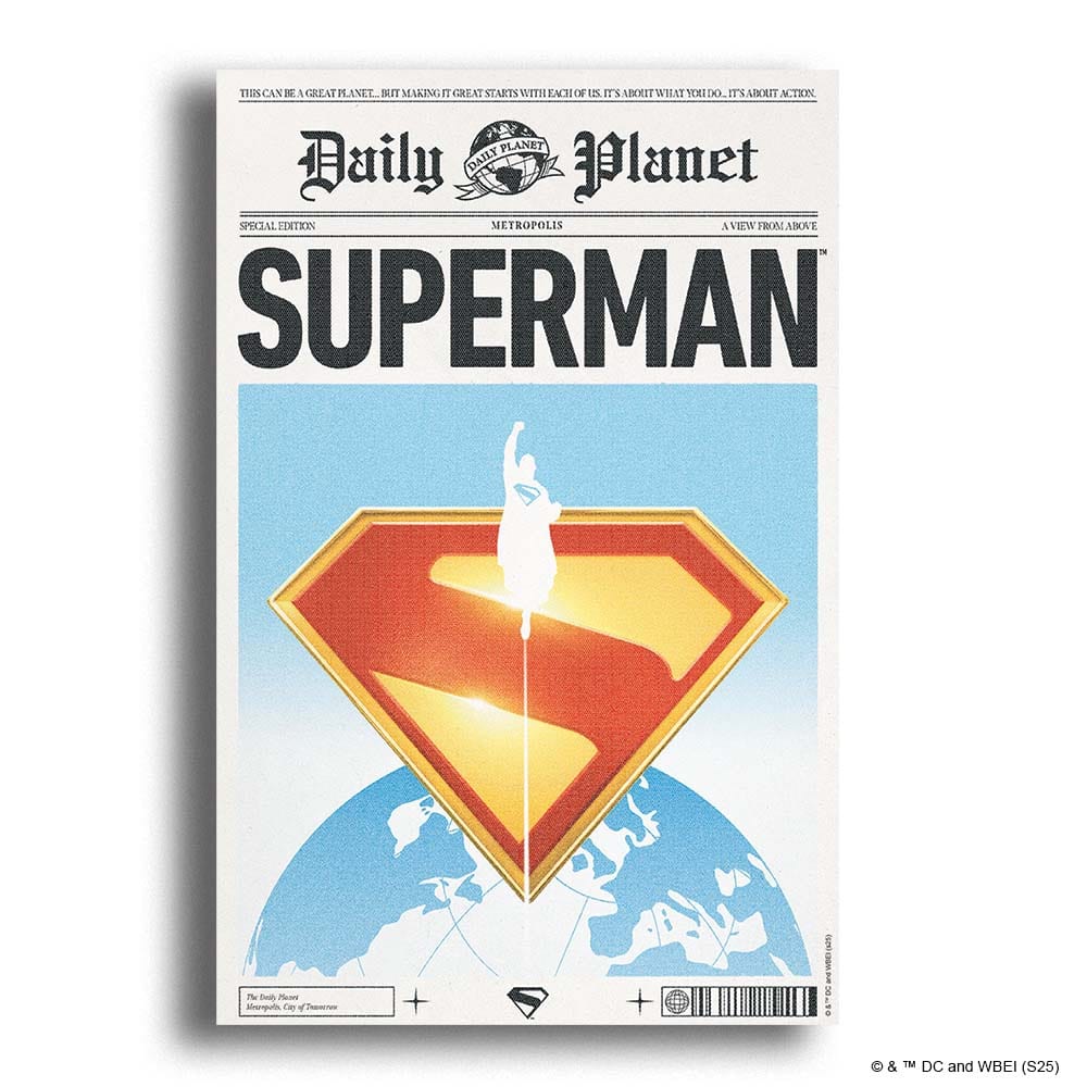 Superman Daily Planet - Wooden Jigsaw Puzzle