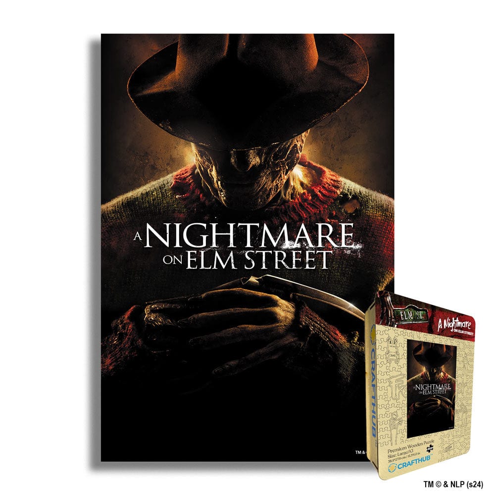 A Nightmare on Elm Street - Wooden Jigsaw Puzzle