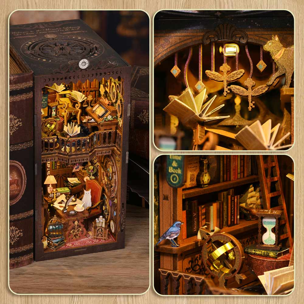 Wonder Library - DIY Book Nook Kit