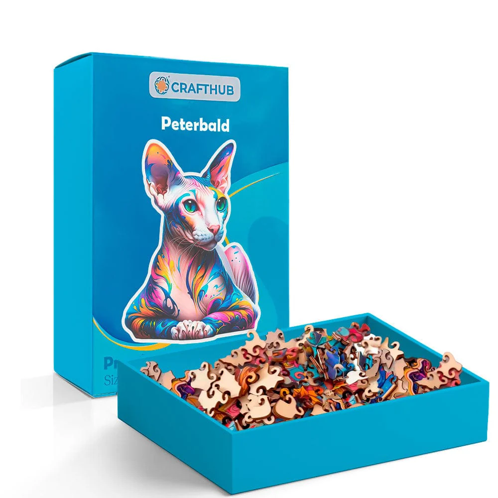 Peterbald Cat - Jigsaw Puzzle