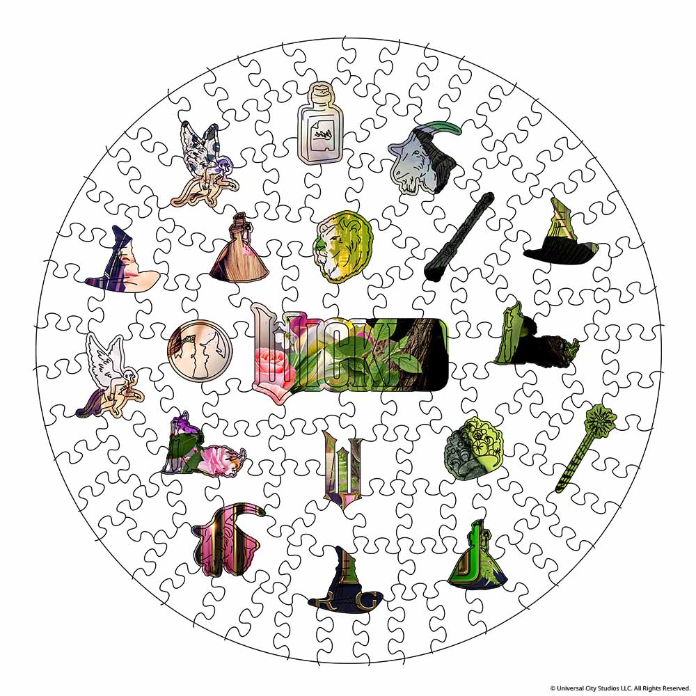 Wicked Magic - Wooden Jigsaw Puzzle