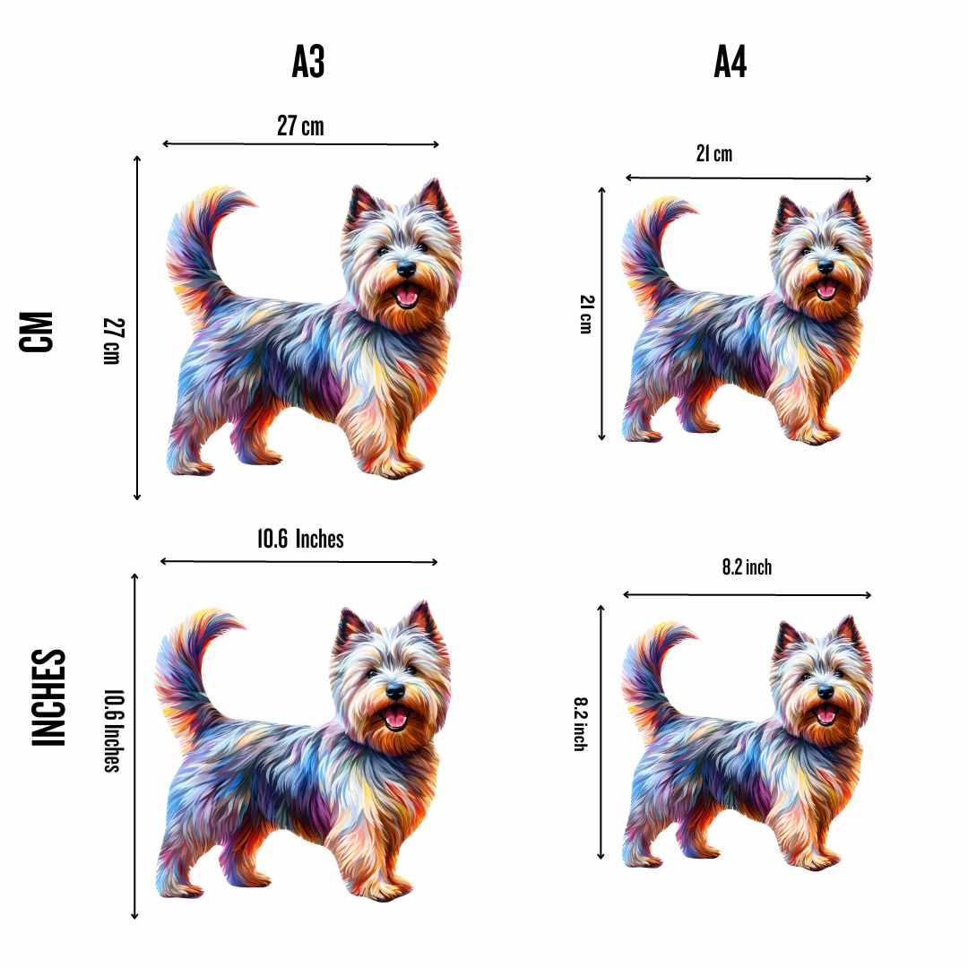 Cairn Terrier Dog - Jigsaw Puzzle