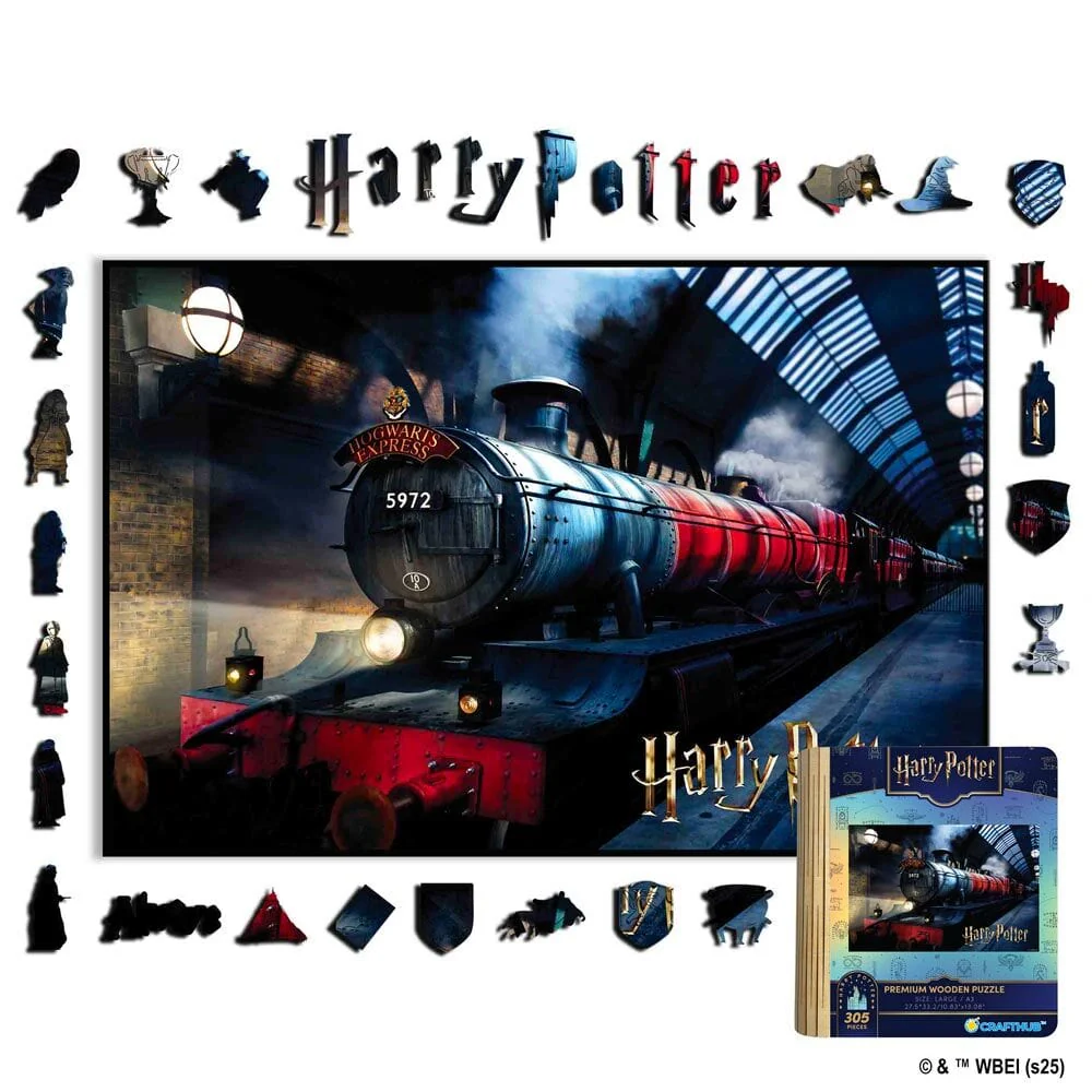 Hogwarts Express Wooden Jigsaw Puzzle