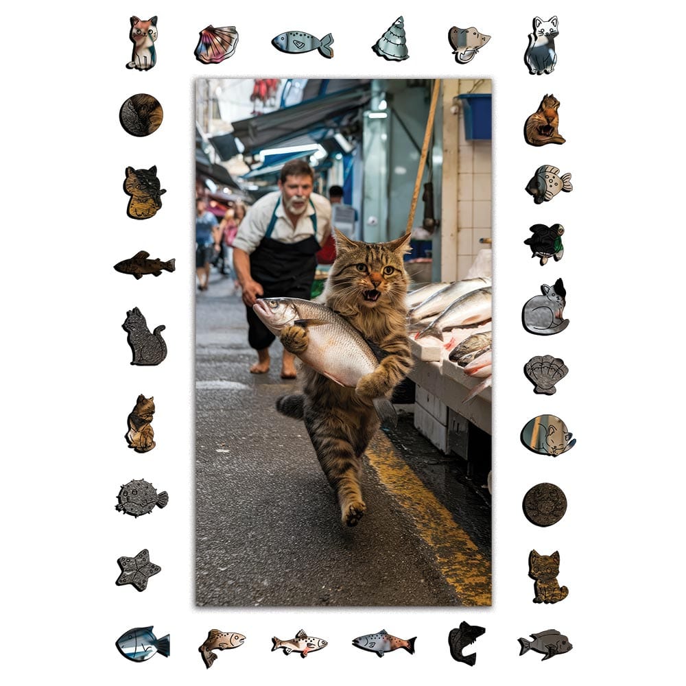 Cat Escape - Jigsaw Puzzle
