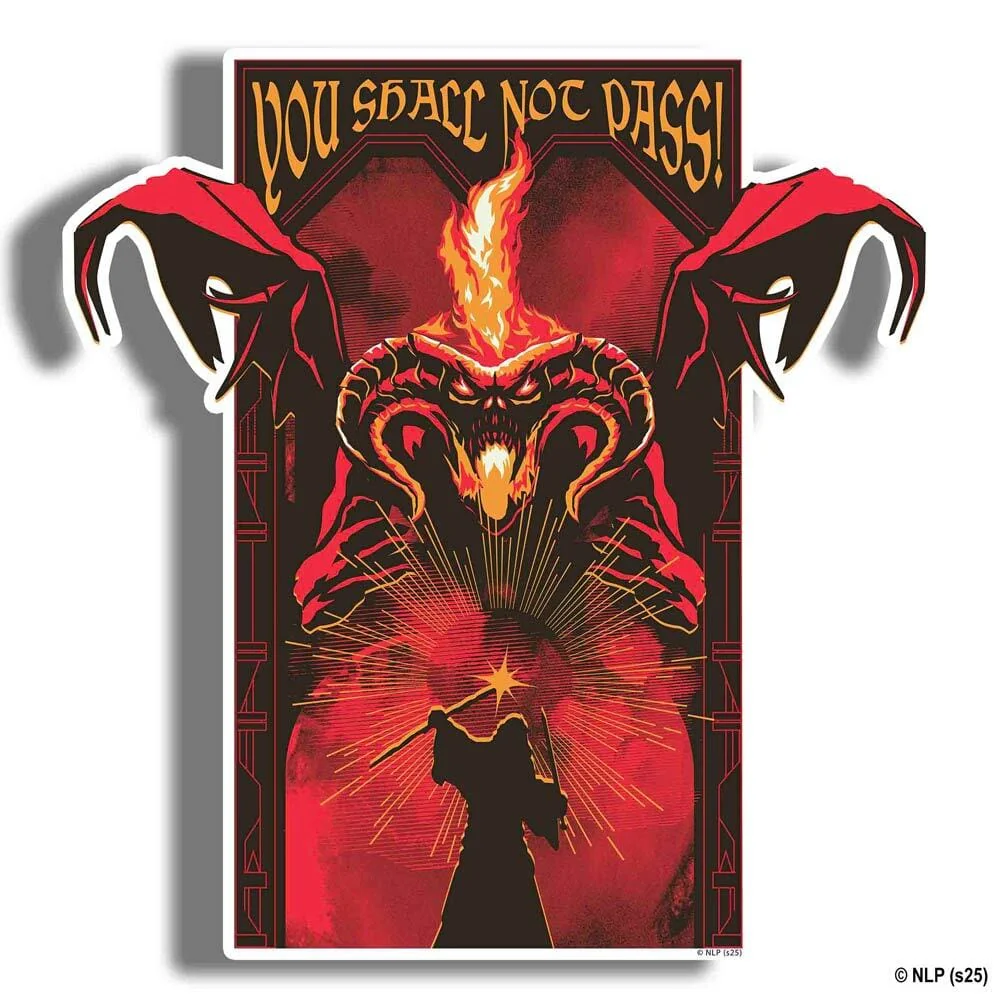 Gandalf VS The Balrog - Wooden Jigsaw Puzzle