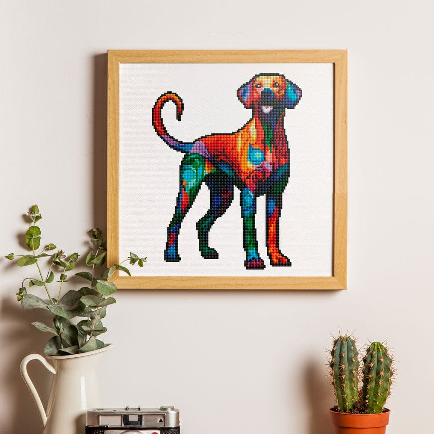 Rhodesian Ridgeback Dog - Diamond Painting Kit