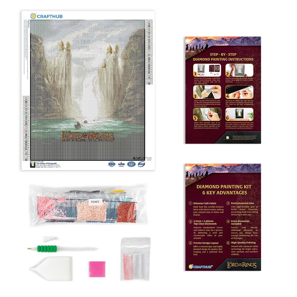 The Gates of Argonath - Diamond Painting Kit