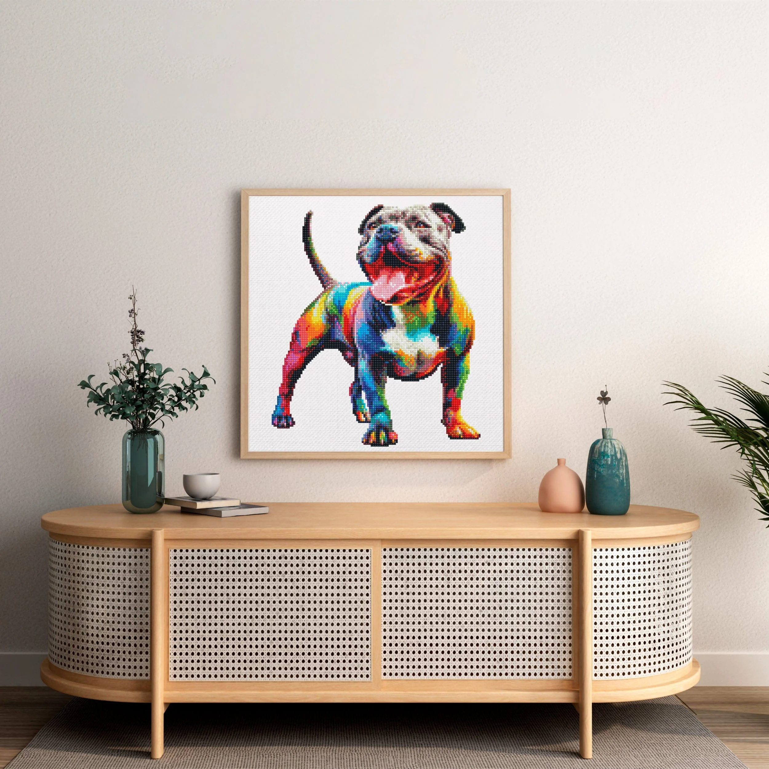 Pitbull Dog - Diamond Painting Kit