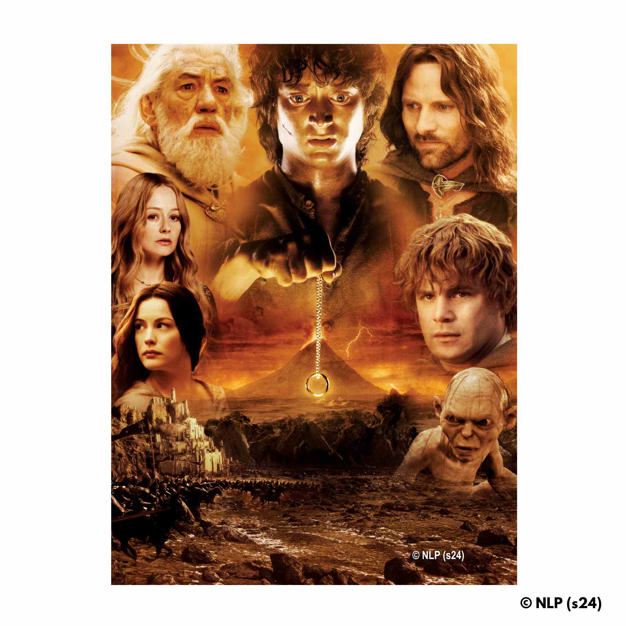 The Lord of the Rings - Wooden Jigsaw Puzzle