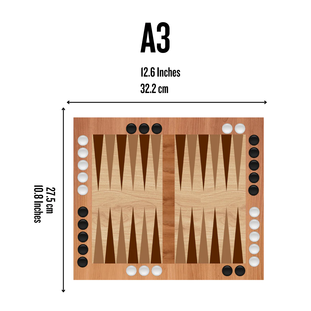 Backgammon + Dice - Jigsaw Puzzle