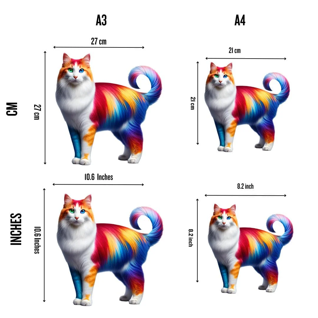 Khao Manee Cat - Jigsaw Puzzle