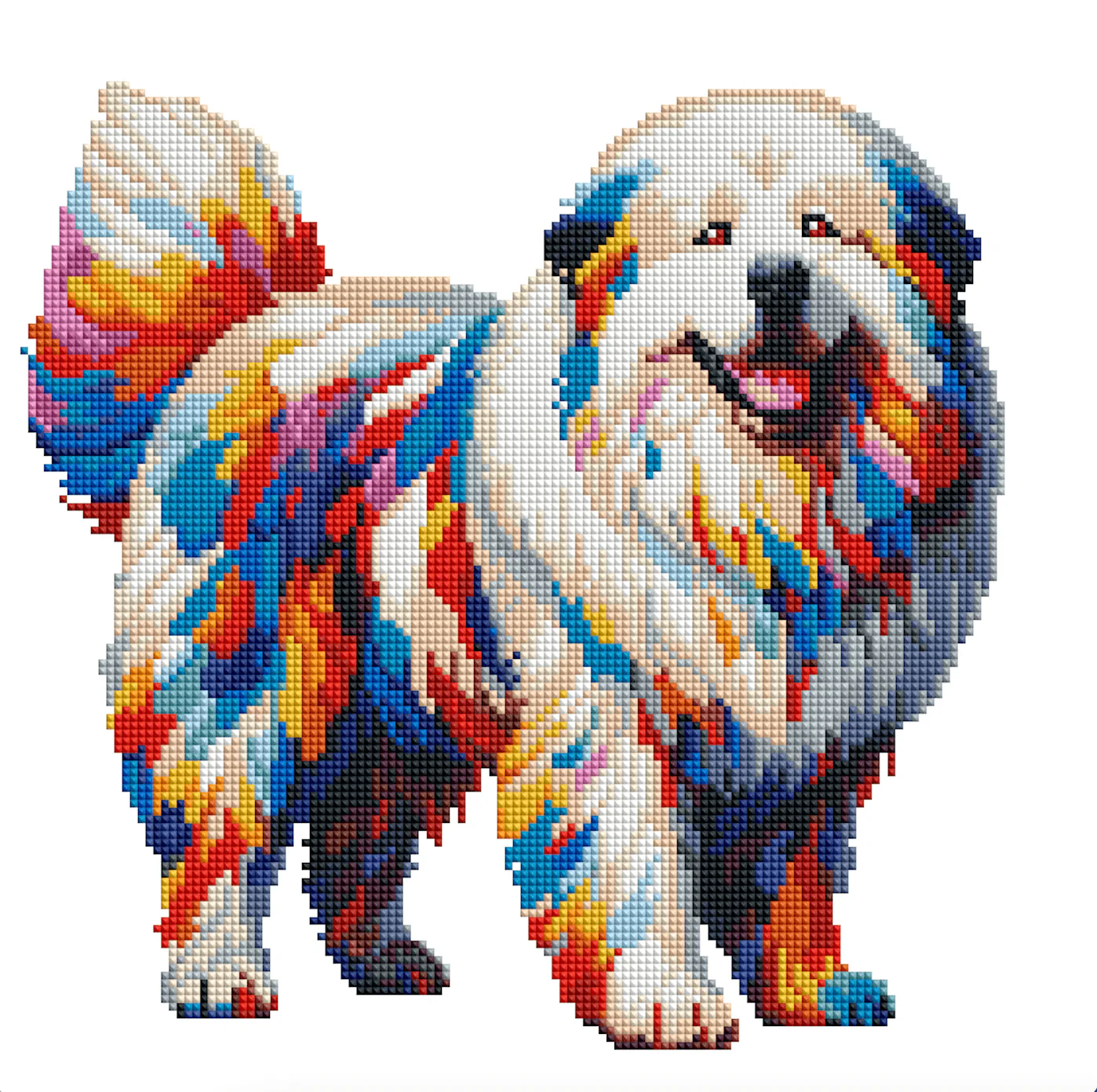 Great Pyrenees Dog - Diamond Painting Kit