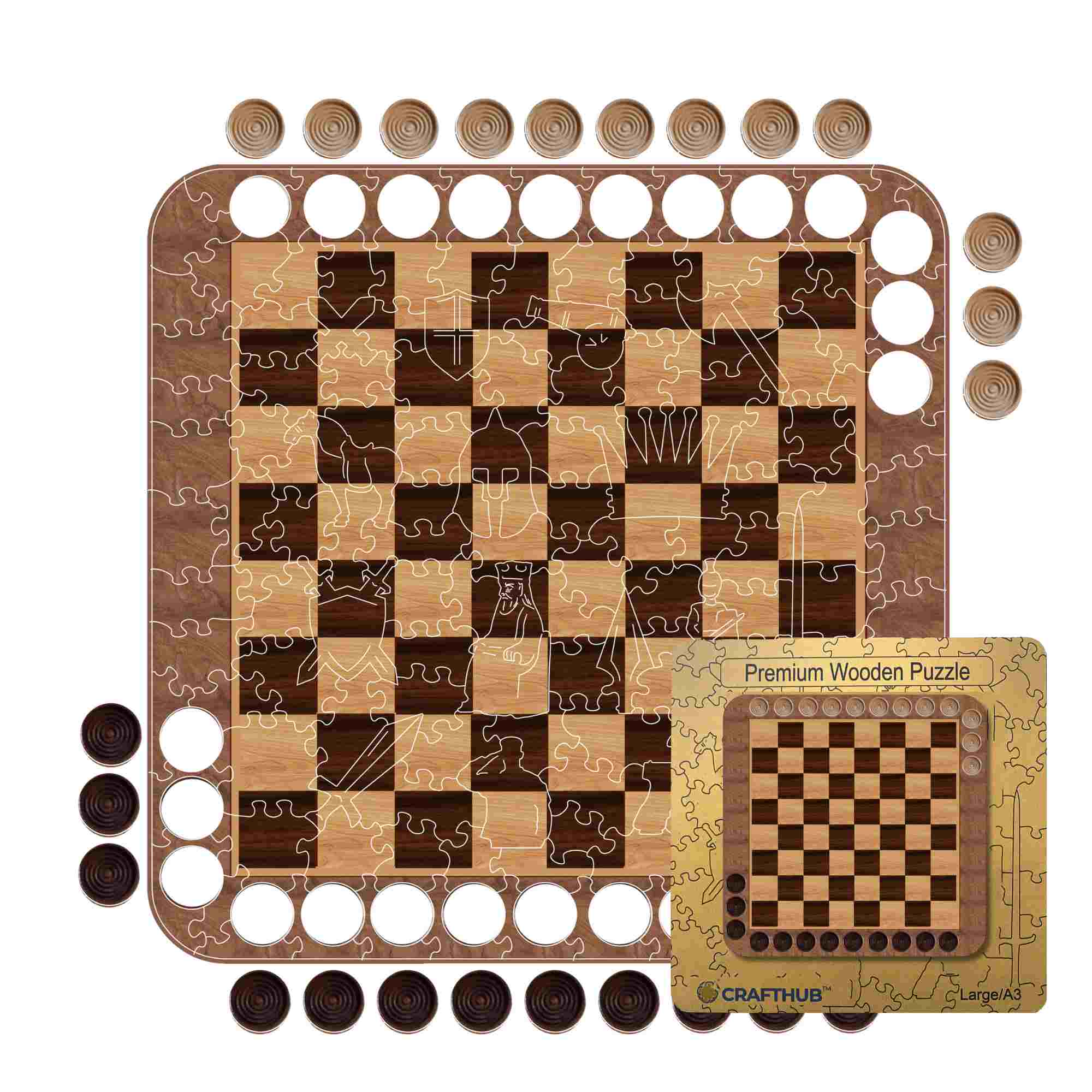 Checkers - Jigsaw Puzzle