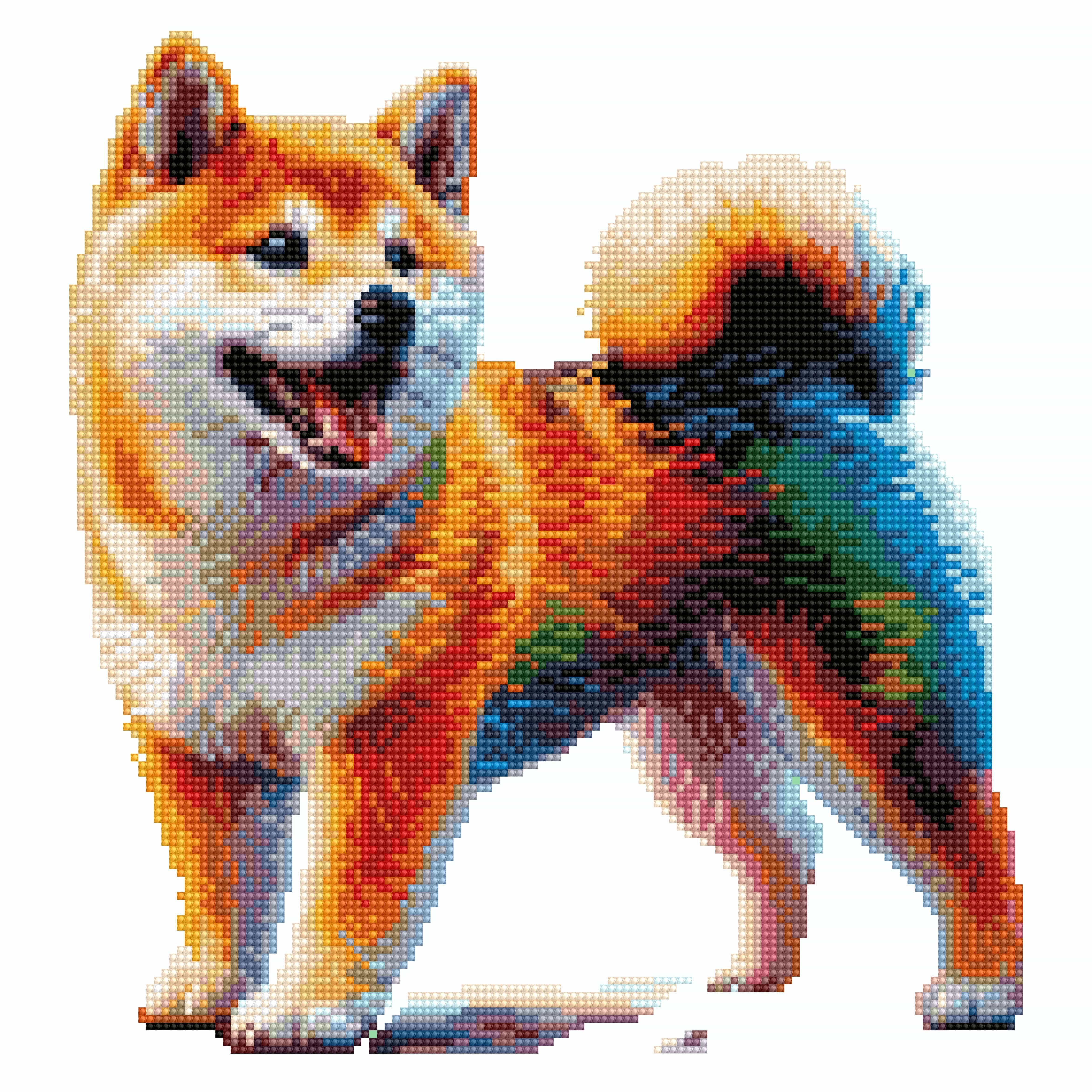 Shiba Inu Dog - Diamond Painting Kit