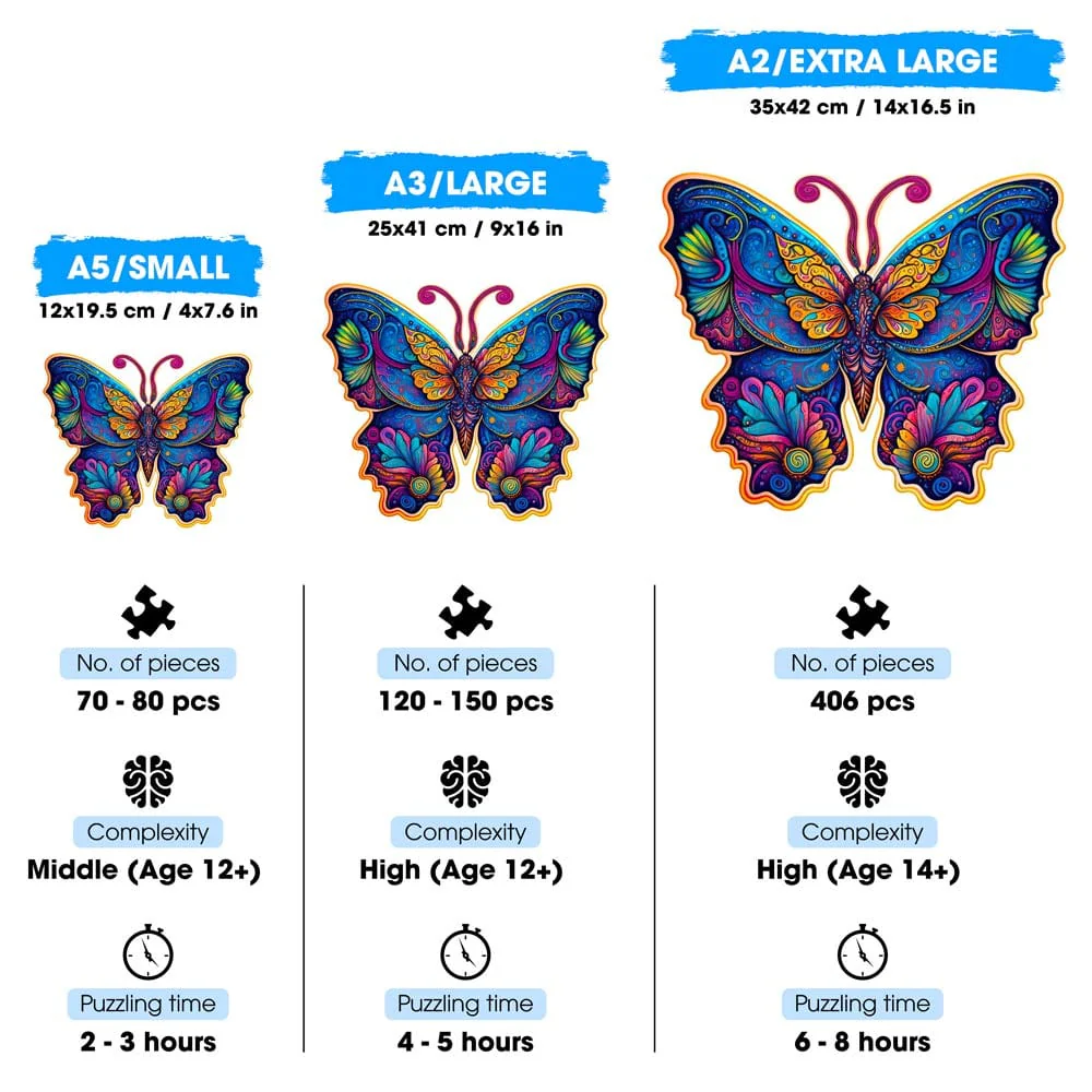 Galaxy Butterfly - Jigsaw Puzzle