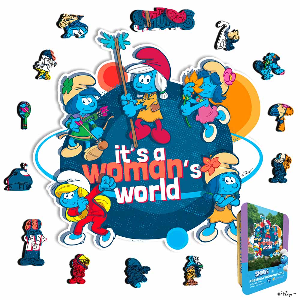 It's A Woman's World - Wooden Jigsaw Puzzle