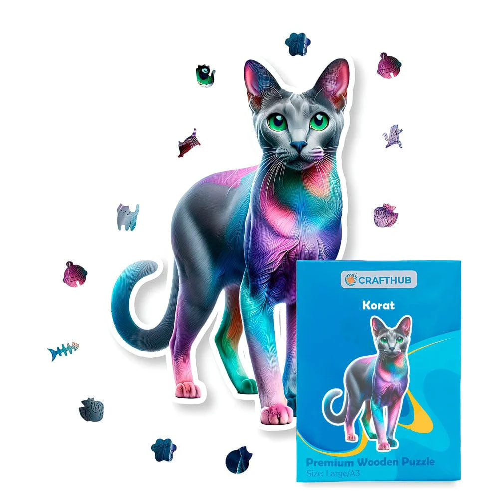 Korat Cat - Jigsaw Puzzle