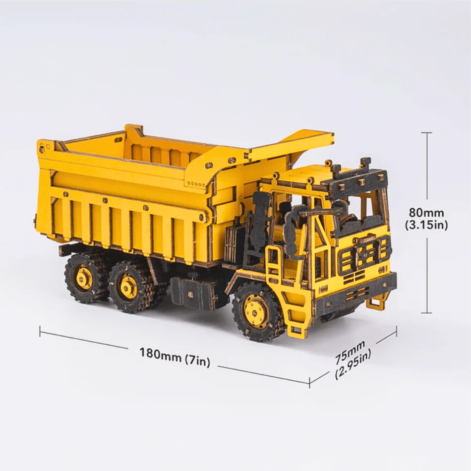 Dump Truck Engineering Vehicle 3D Puzzle