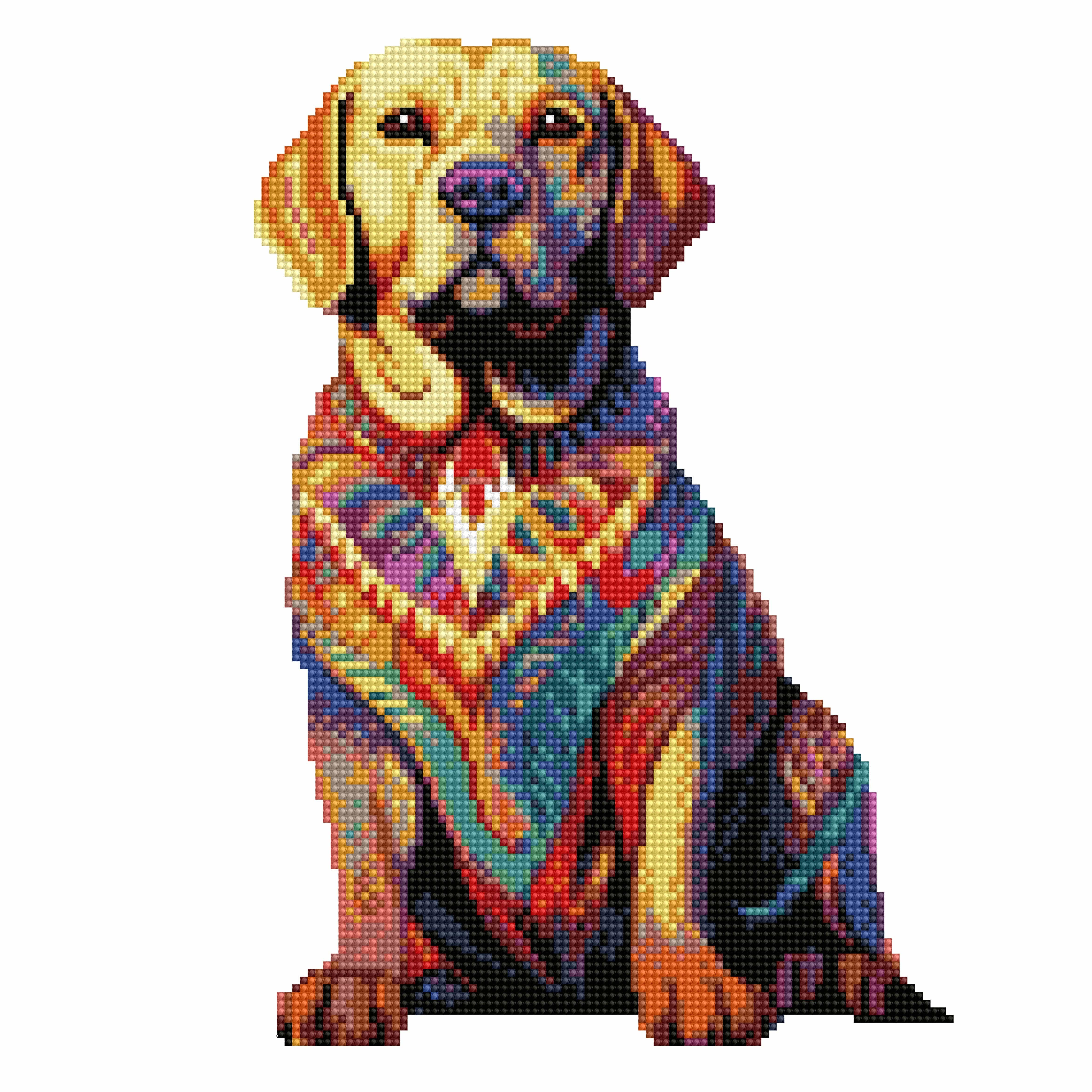 Labrador Dog - Diamond Painting Kit
