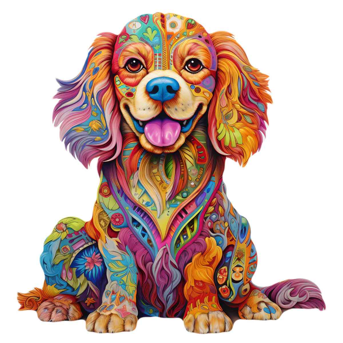 Cavalier King Charles Spaniel Dog - Jigsaw Puzzle